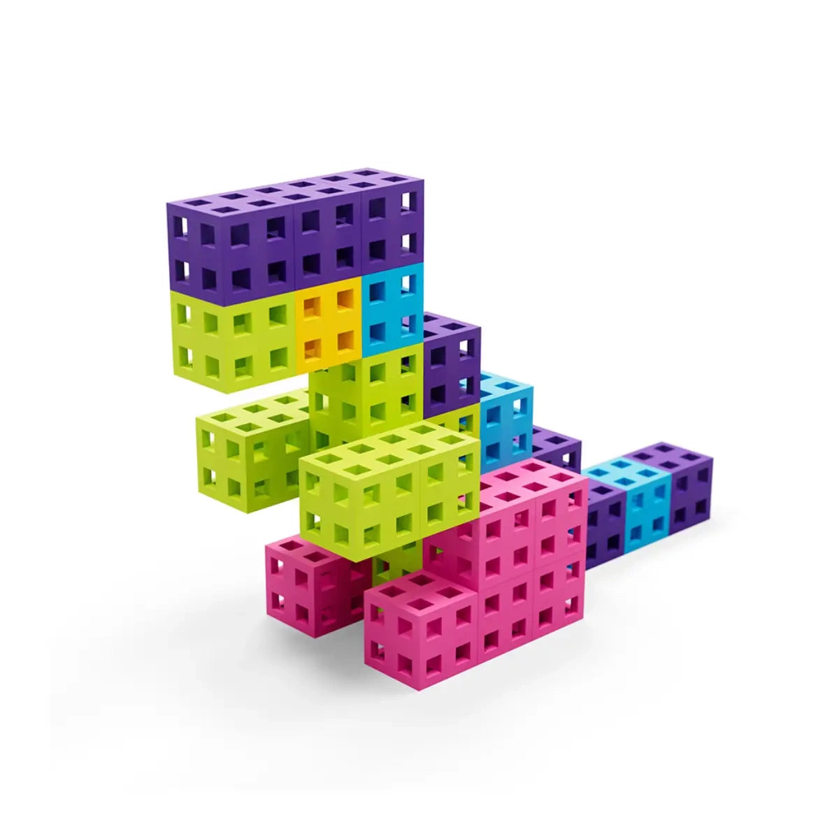 Klocki Cube Pink Edu 300 el., od 3 lat