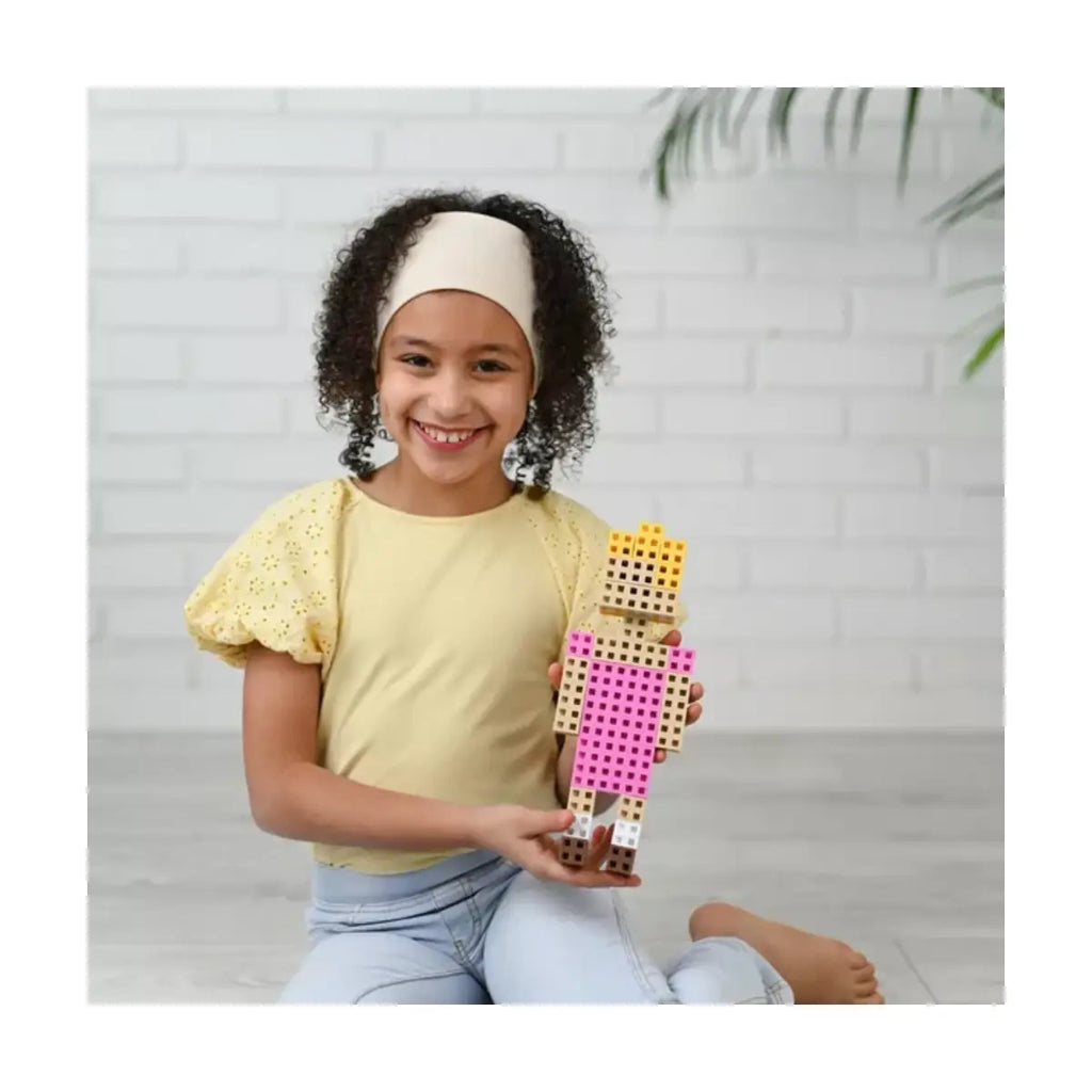 Klocki Cube Pink Edu 300 el., od 3 lat
