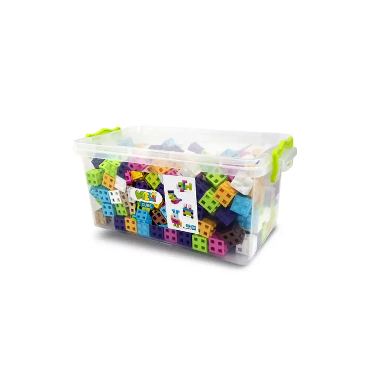 Klocki Cube Pink Edu 300 el., od 3 lat
