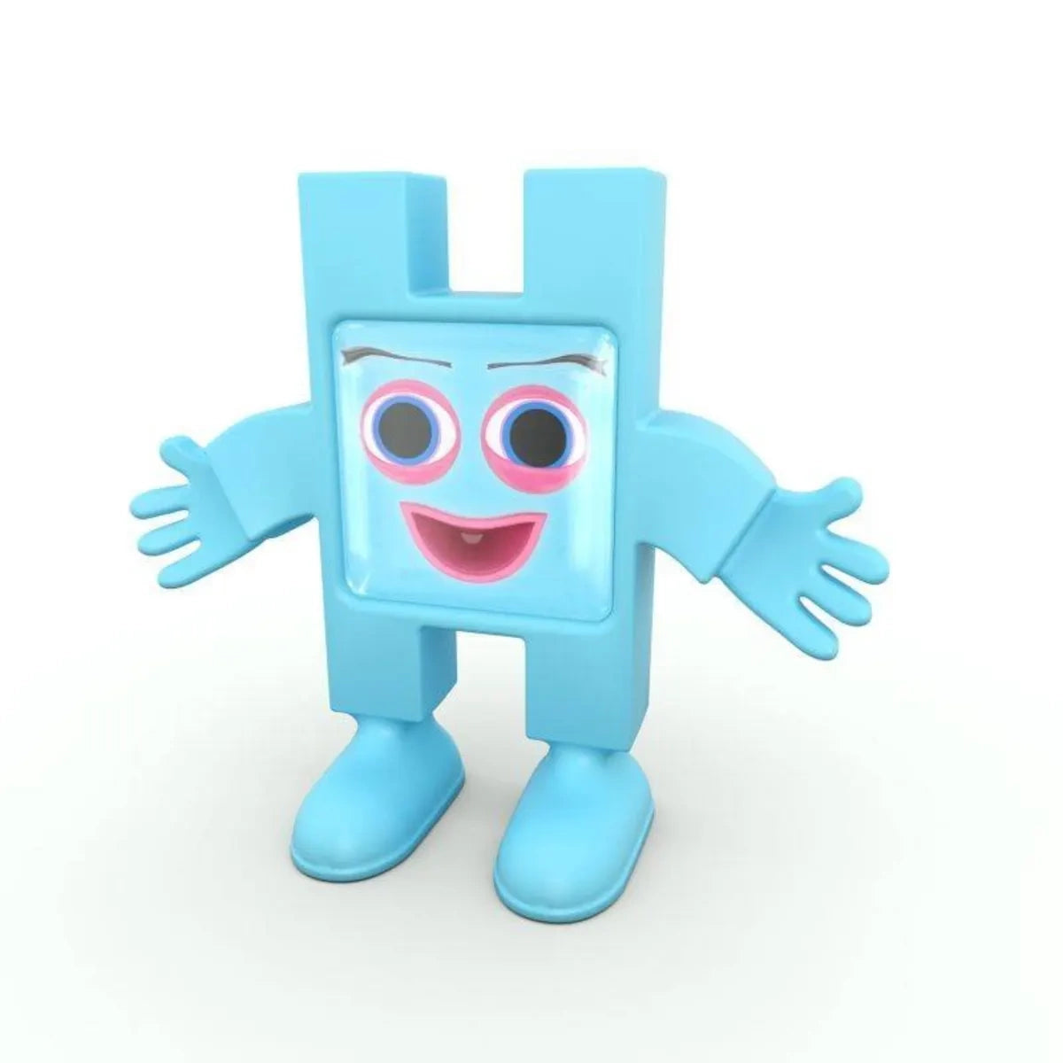Klocki Emoti Happy 12 figurek z naklejkami emocji, od 3 lat