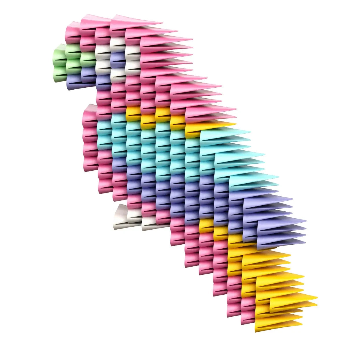 Klocki Gami Pink 500 el. Konstrukcyjne, od 5 lat