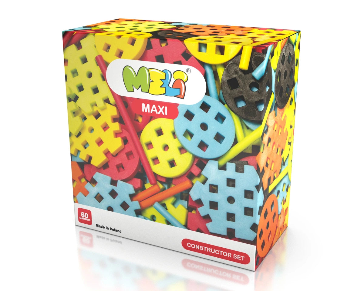 Klocki Maxi Constructor Set 60 el. Zestaw uzupełniający, od 2 lat