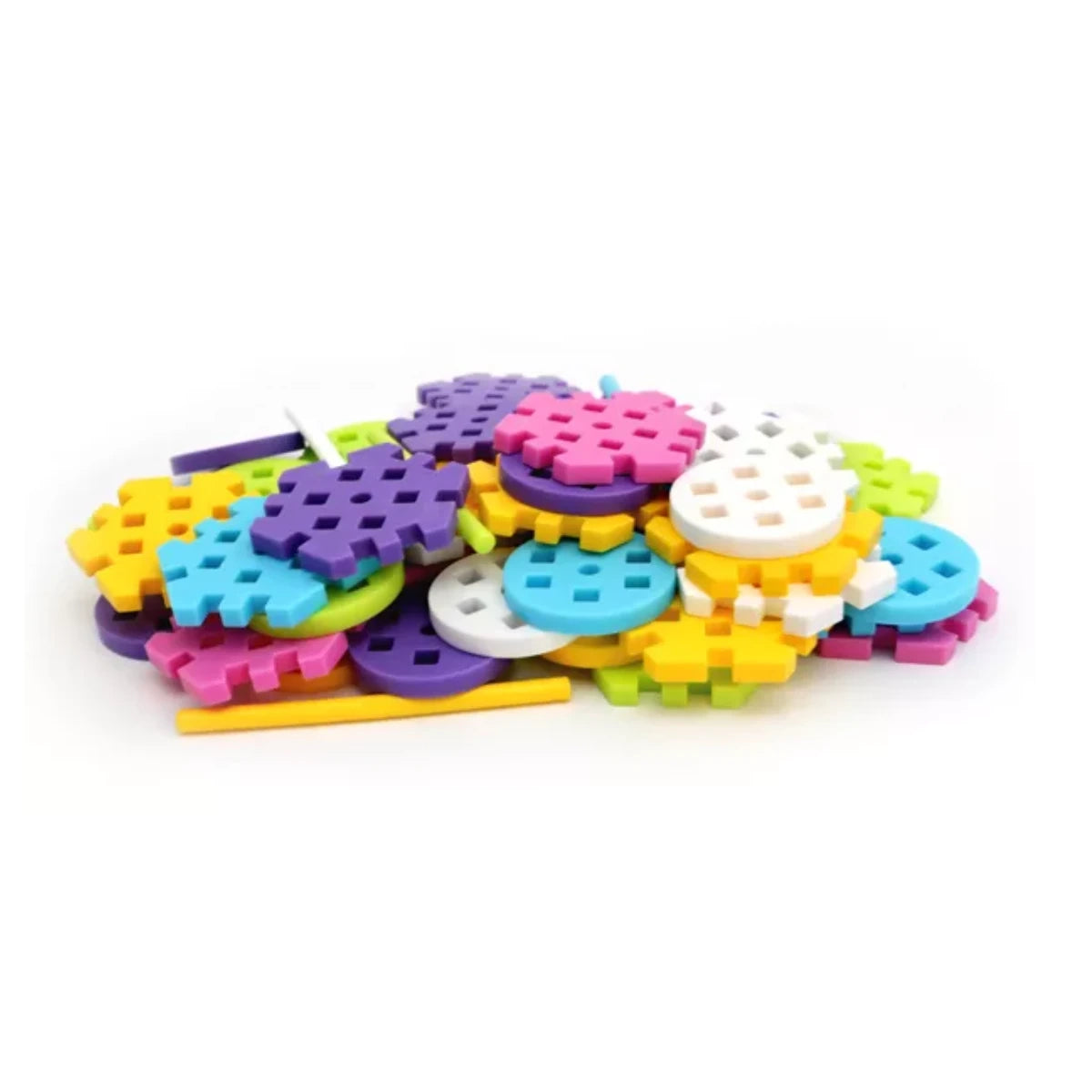 Klocki Maxi Pink Constructor Set 60 el., od 2 lat