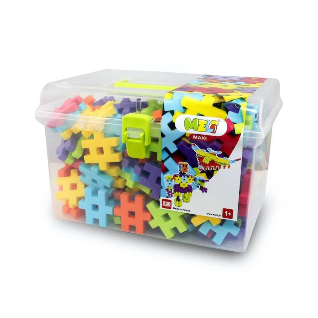 Klocki Maxi Travel Box 230 el. Konstrukcyjne, od 2 lat