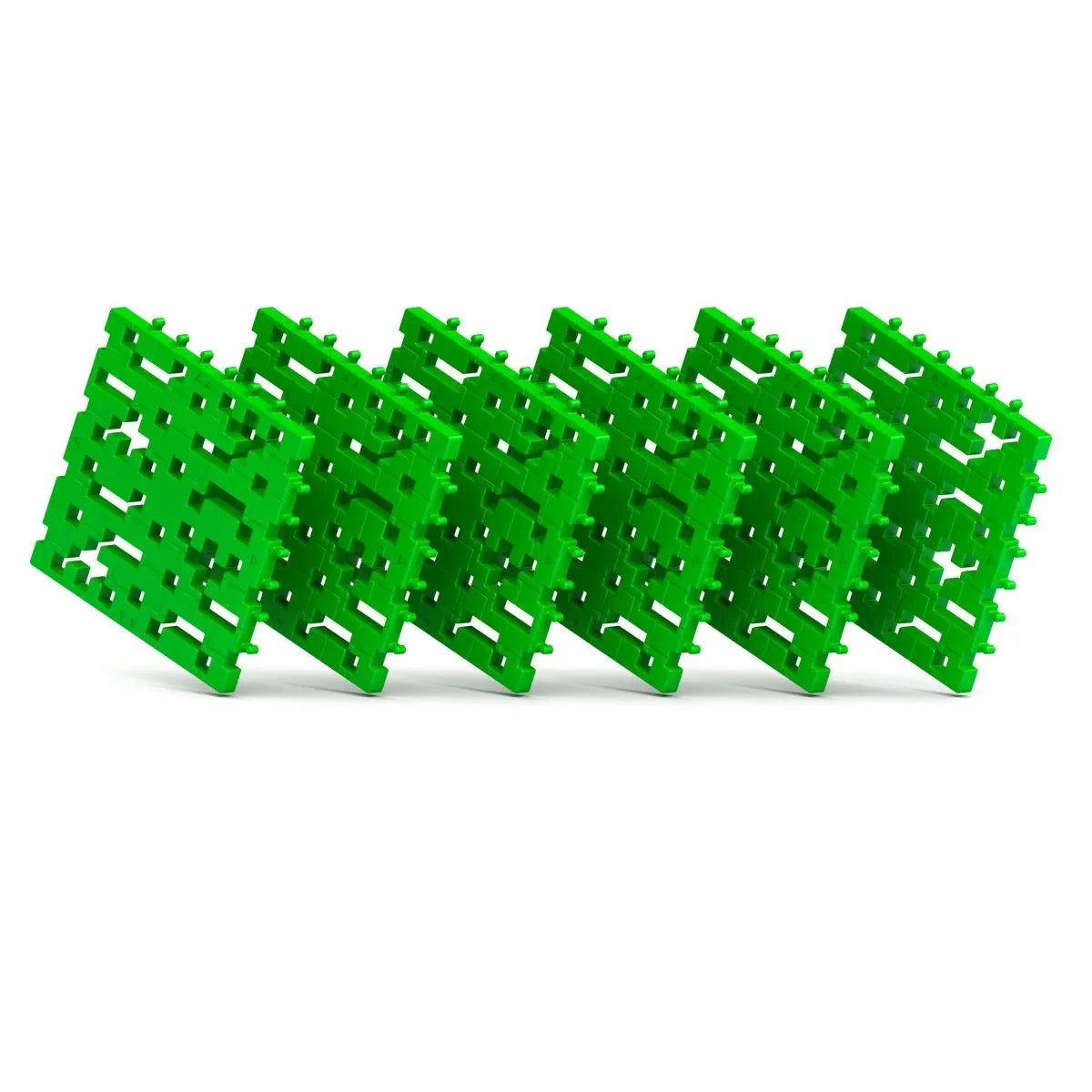 Klocki Maxi baza konstrukcyjna Green 6 płytek, od 3 lat