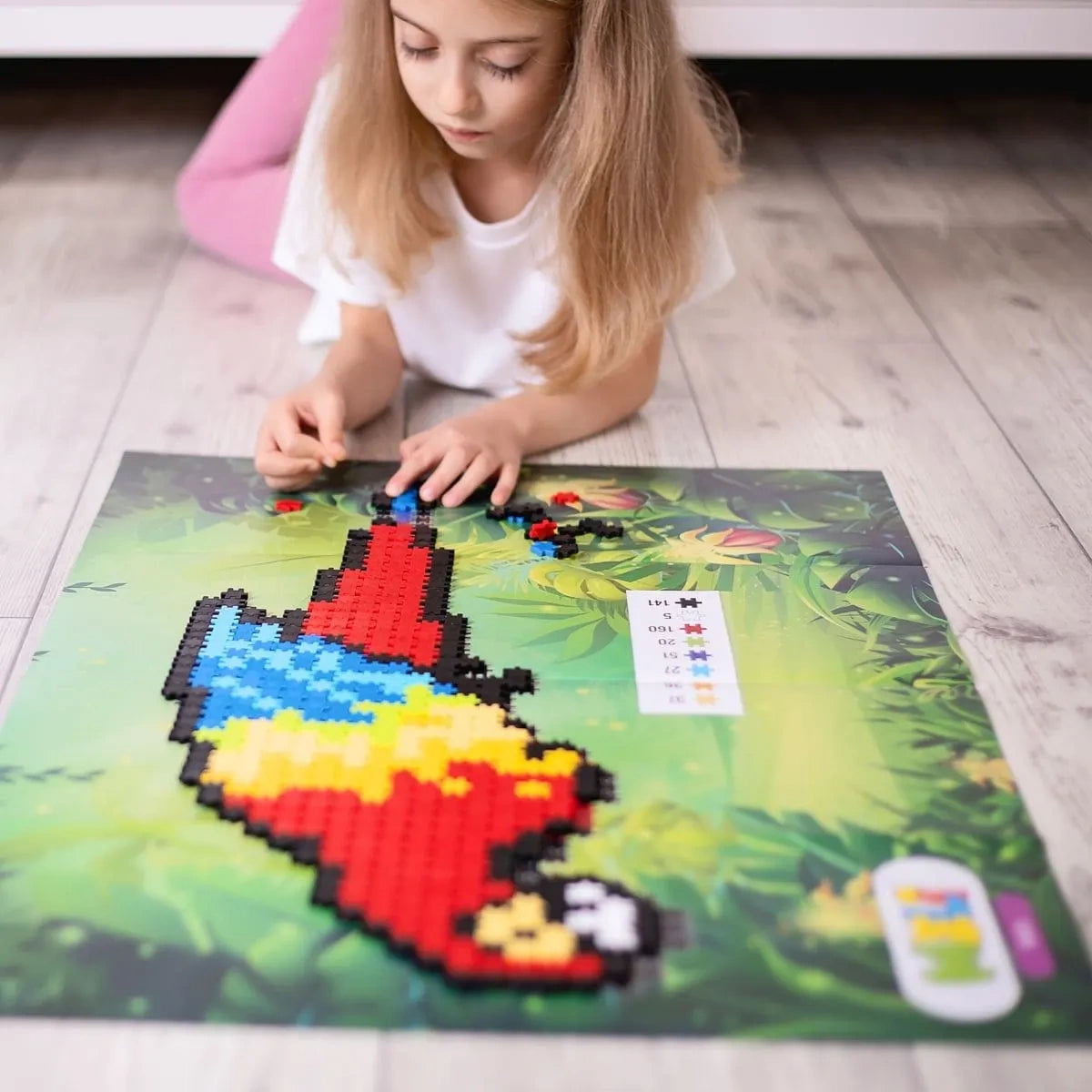 Klocki Minis Birds 2w1 500 el. Mozaika, od 3 lat