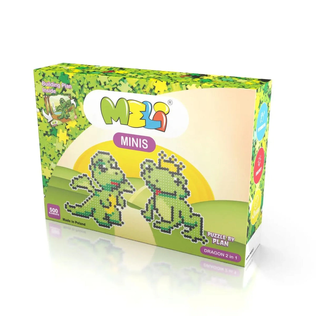 Klocki Minis Dragon 2w1 500 el., od 3 lat