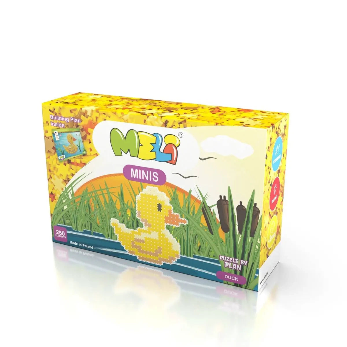 Klocki Minis Duck 250 el. Mozaika 3D, od 4 lat