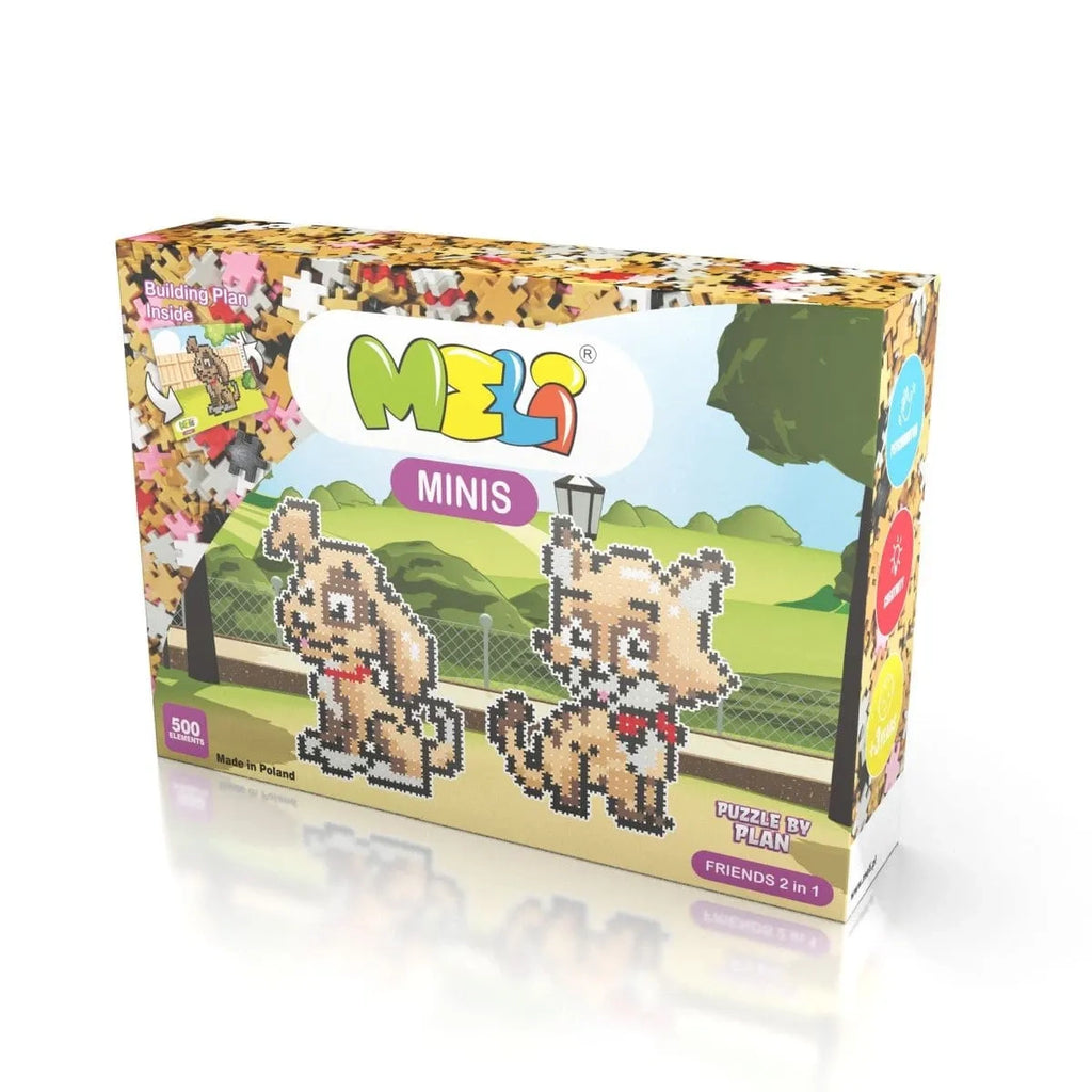 Klocki Minis Friends 2w1 500 el., od 4 lat