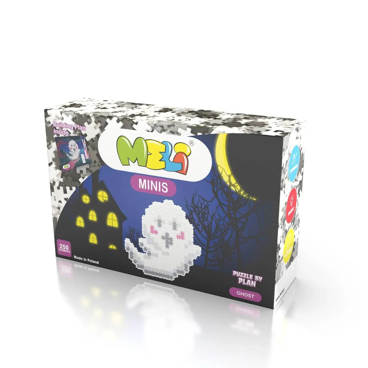 Klocki Minis Ghost 250 el. Konstrukcyjne, od 4 lat