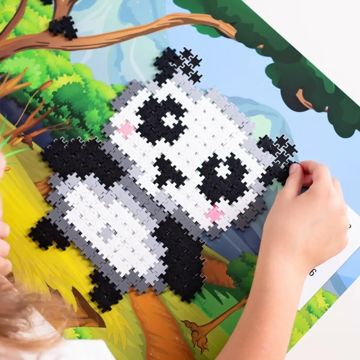 Układanka Klocki Minis Panda 250 el., od 4 lat