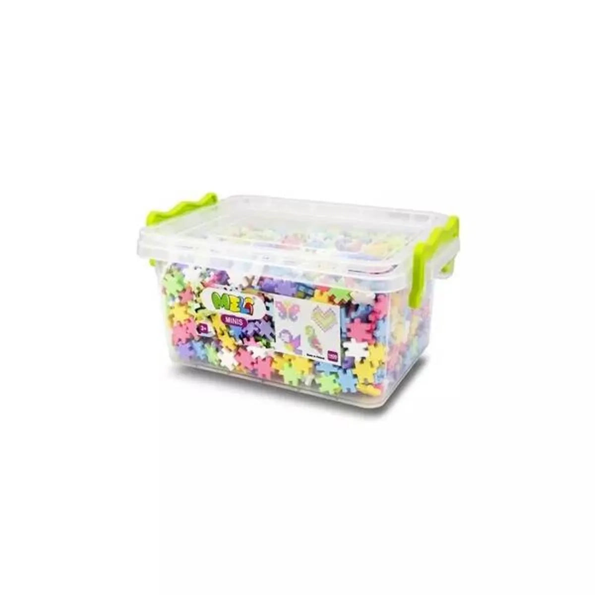 Klocki Minis Pastel Edu 1400 el. Konstrukcyjne, od 4 lat