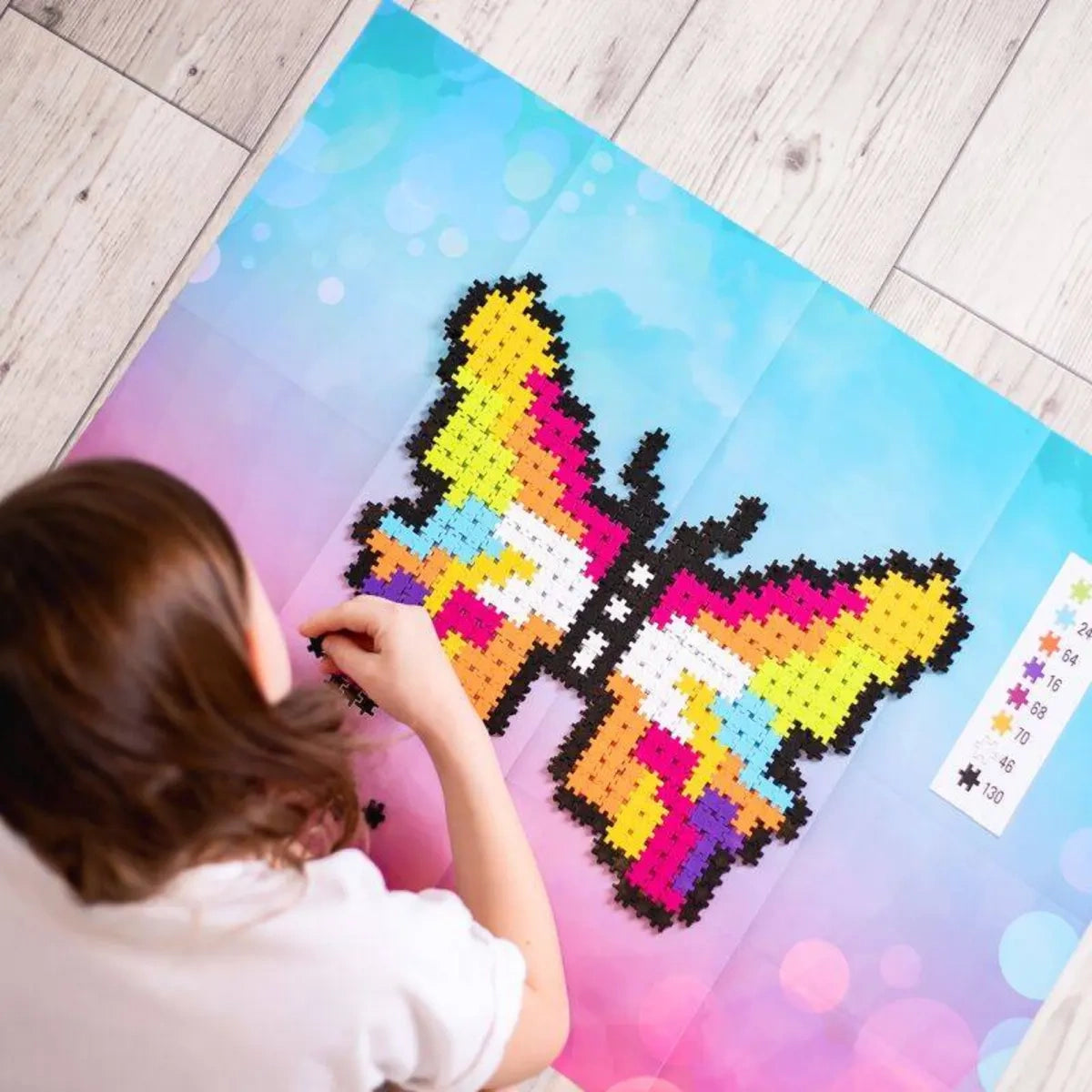 Klocki Minis Rainbow 2w1 500 el. Mozaika, od 3 lat