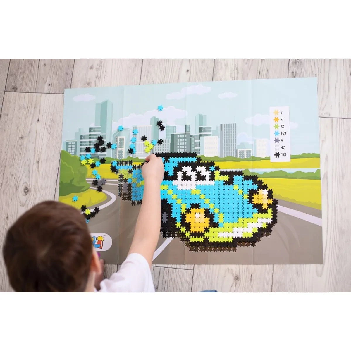 Klocki Minis Speed 2w1 wyścigowe 500 el., od 3 lat
