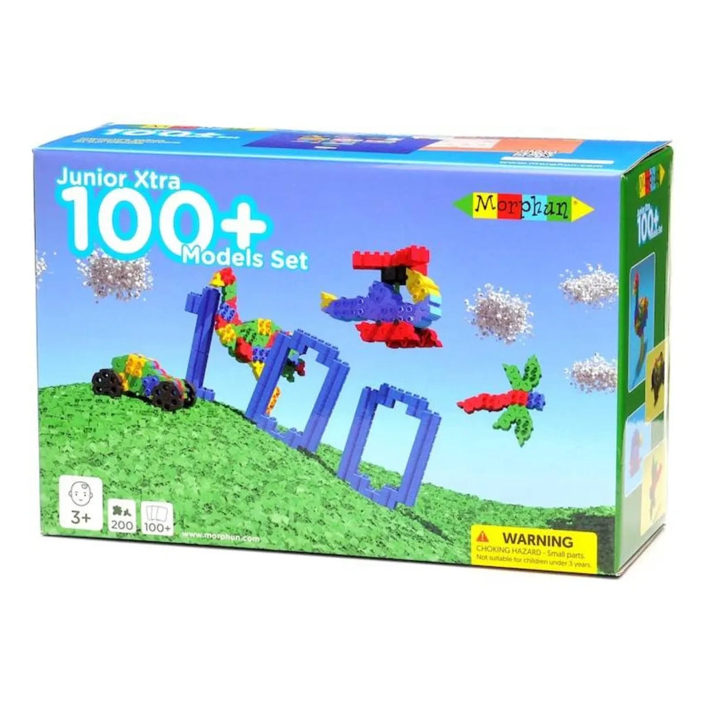 Klocki 200 el. 100 modeli Junior, od 5 lat