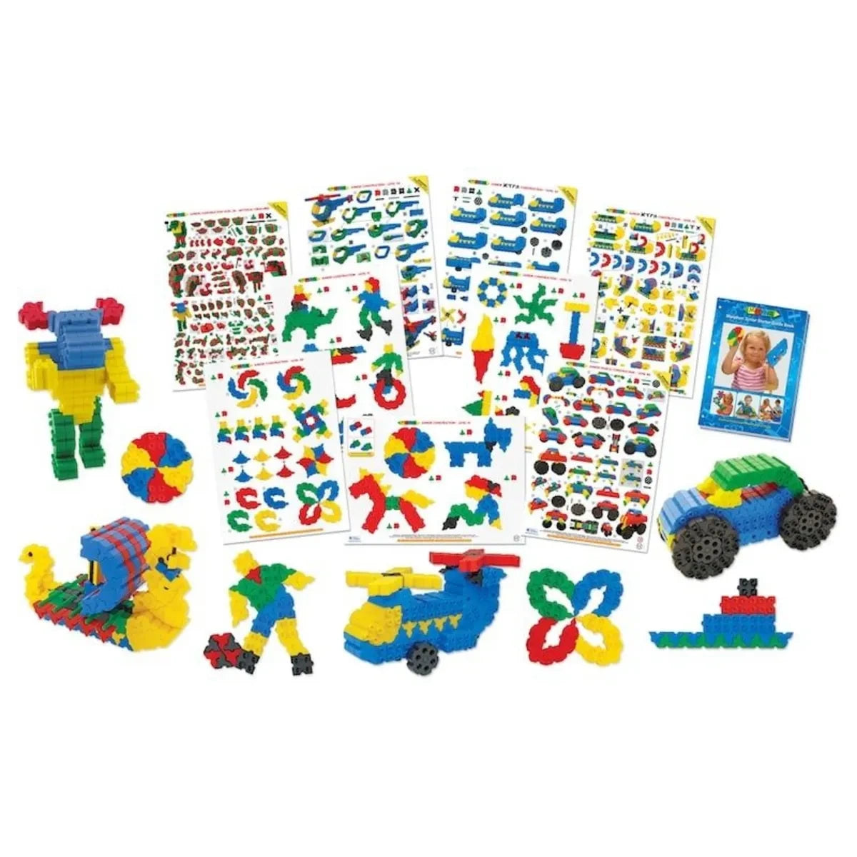 Klocki Junior Xtra 200 el. 100 modeli, od 5 lat