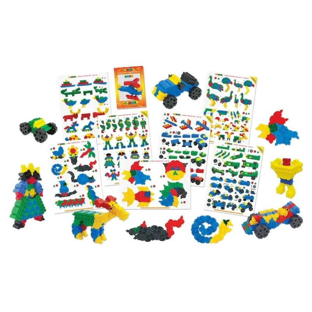 Klocki Junior Xtra 200 el. 100 modeli, od 5 lat