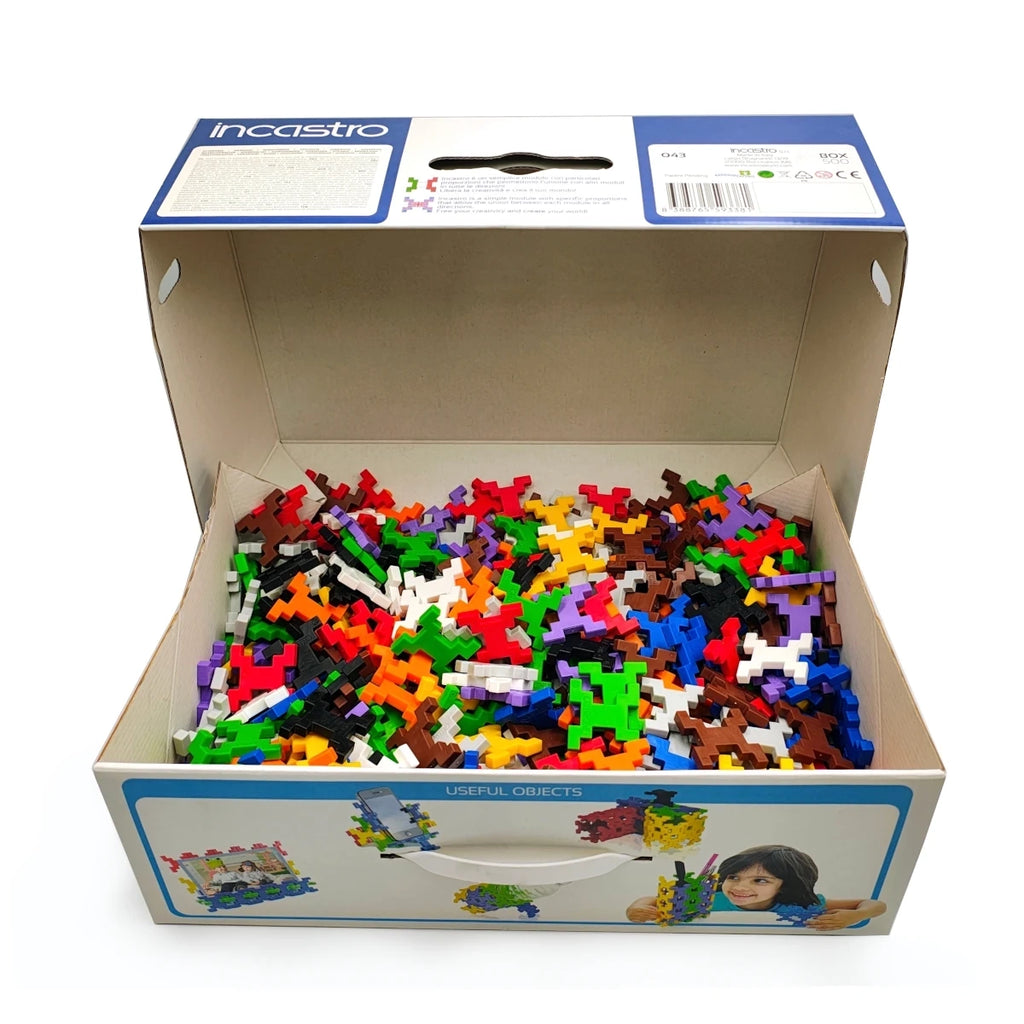 Klocki konstrukcyjne Box 500 el., od 4 lat