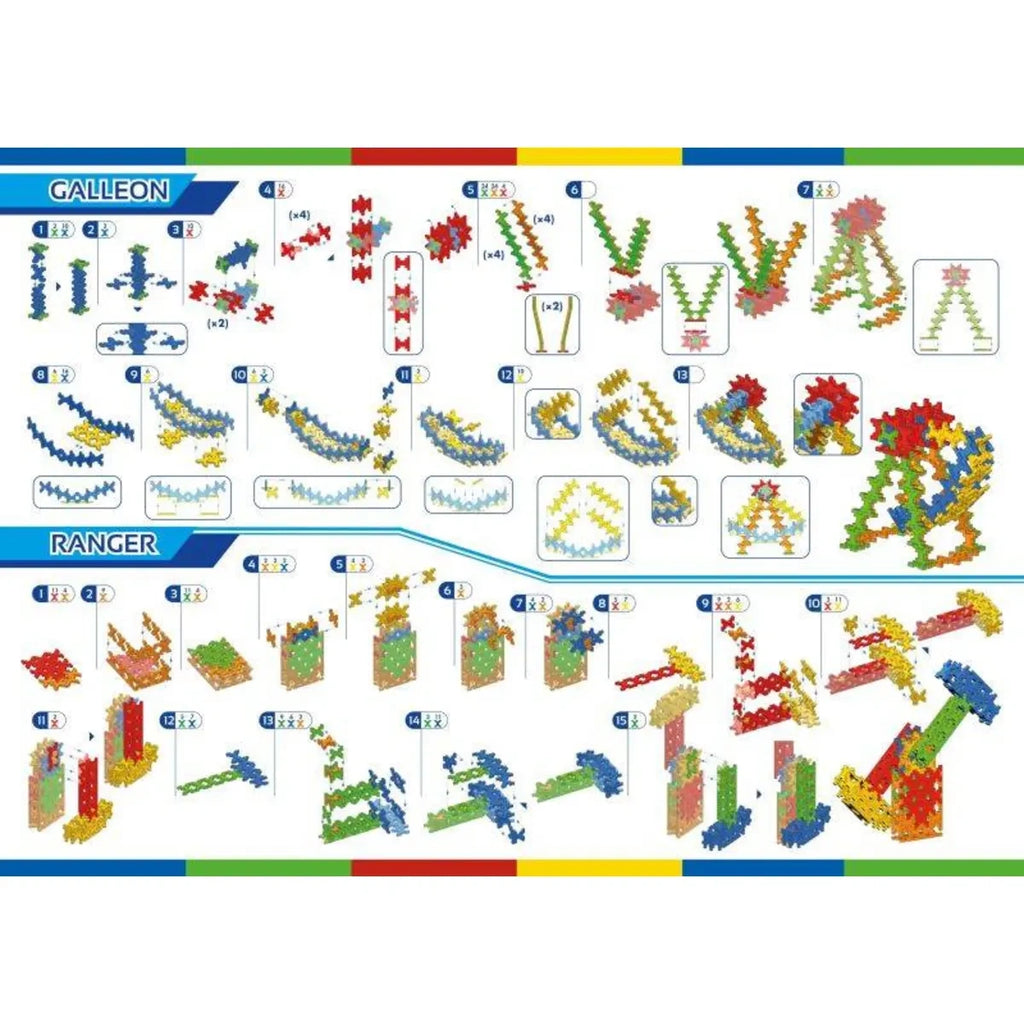 Klocki konstrukcyjne Fairground 150 el. 3w1, od 4 lat