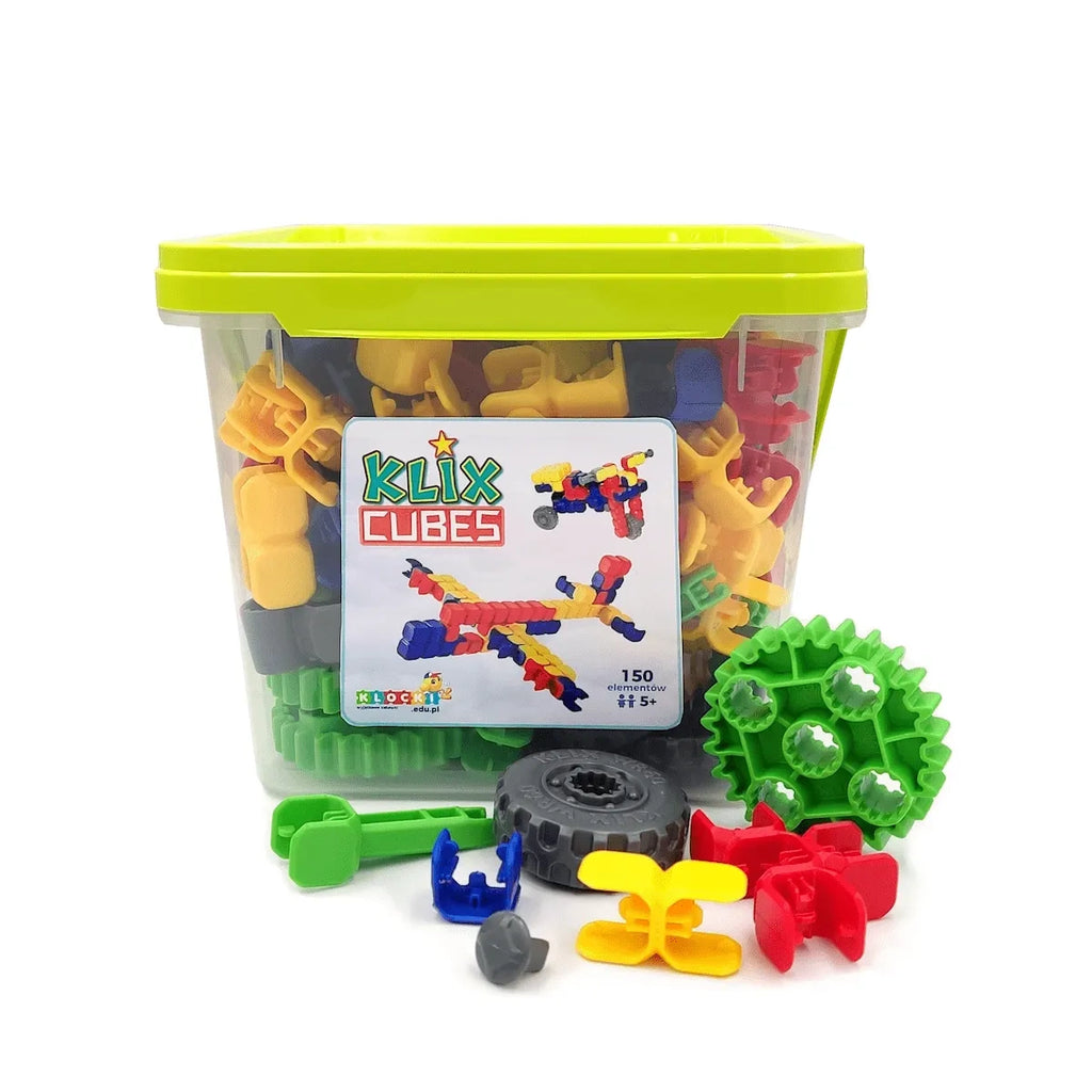 Klocki Konstrukcyjne Klix Cubes 150 el., od 5 lat