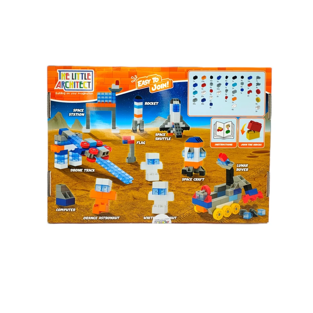 Klocki konstrukcyjne Space 383 el., od 4 lat