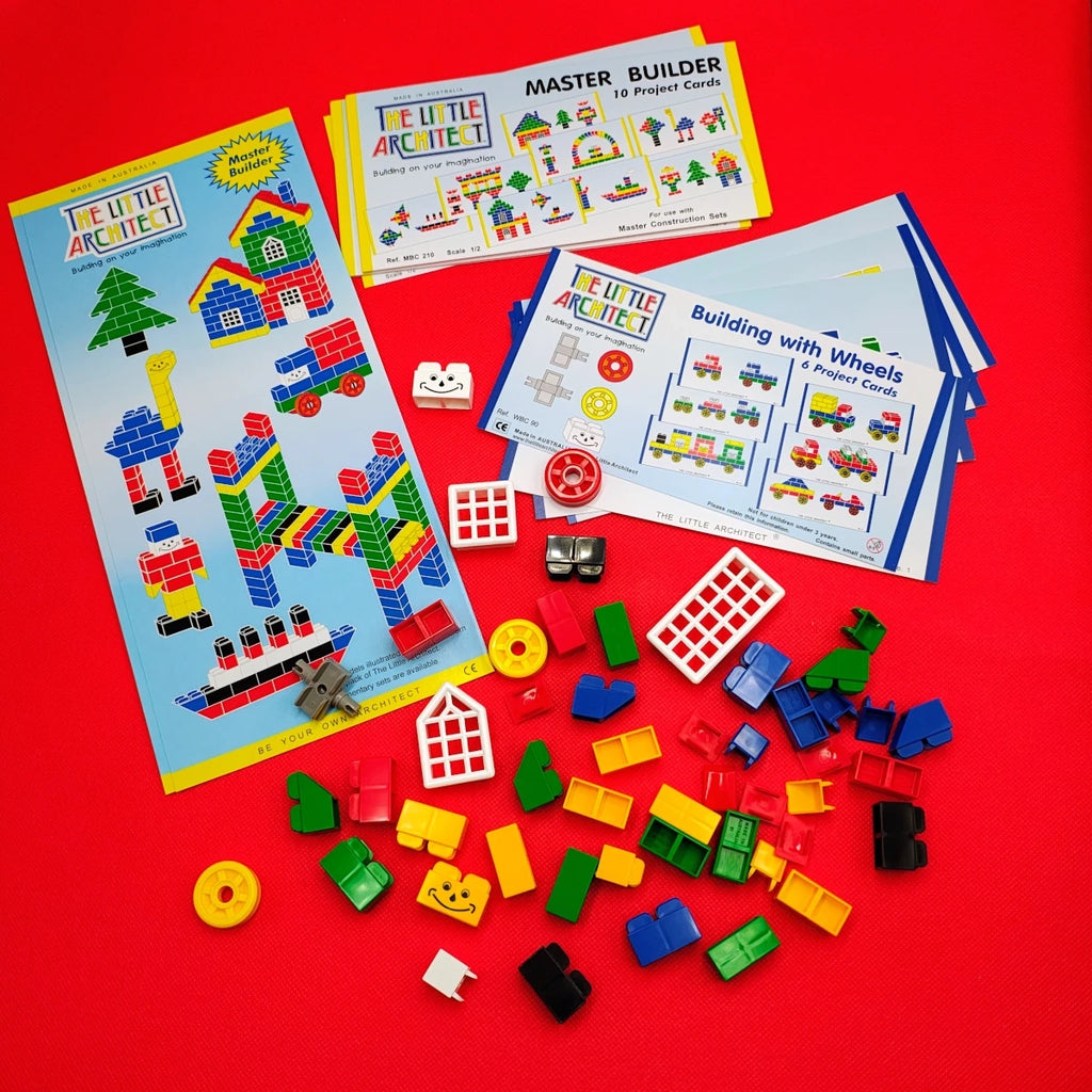 Klocki konstrukcyjne Master Builder 620 el., od 4 lat