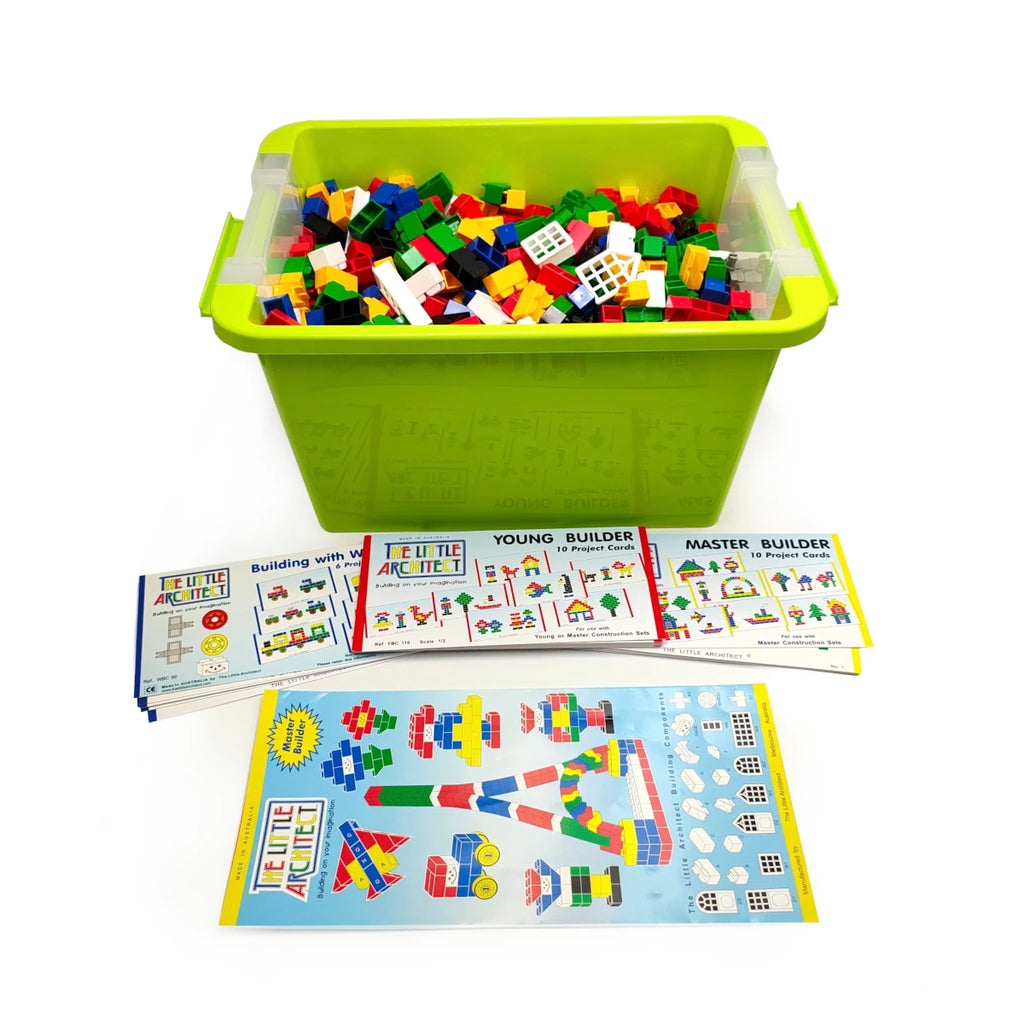 Klocki konstrukcyjne Master Builder 950 el., od 4 lat