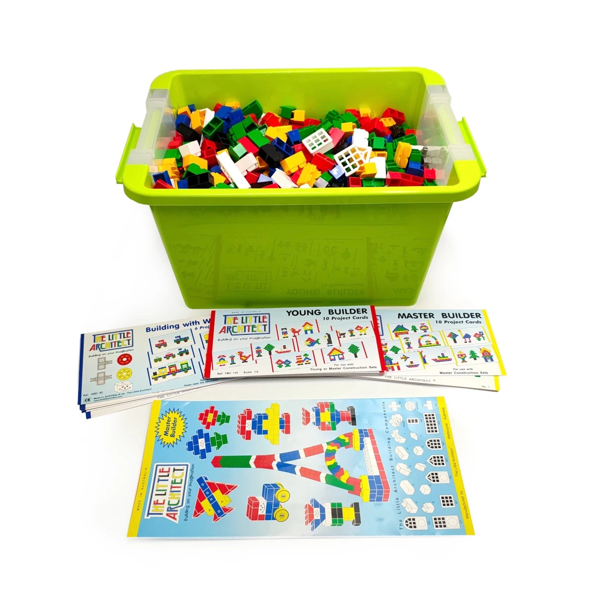 Klocki konstrukcyjne Master Builder 950 el., od 4 lat