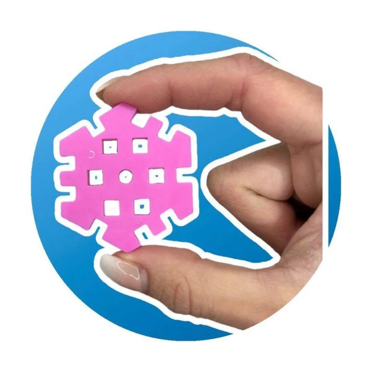 Klocki konstrukcyjne Constructor Pink 600 el., od 4 lat