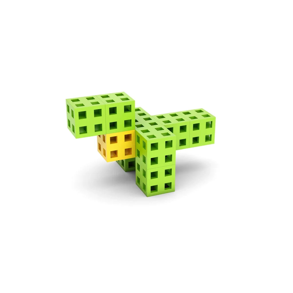 Klocki konstrukcyjne Cube 100 el. 3D, od 3 lat