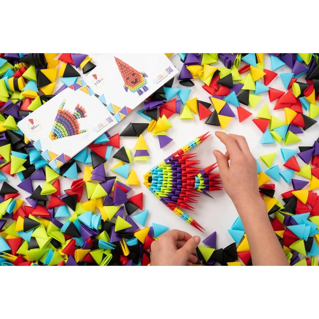 Klocki konstrukcyjne Gami 250 el. origami, od 5 lat