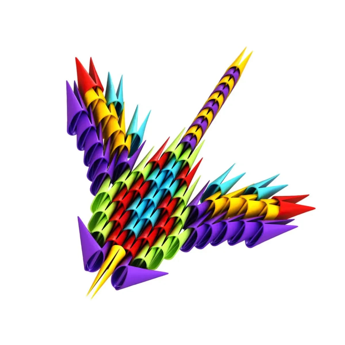 Klocki konstrukcyjne Gami 250 el. origami, od 5 lat