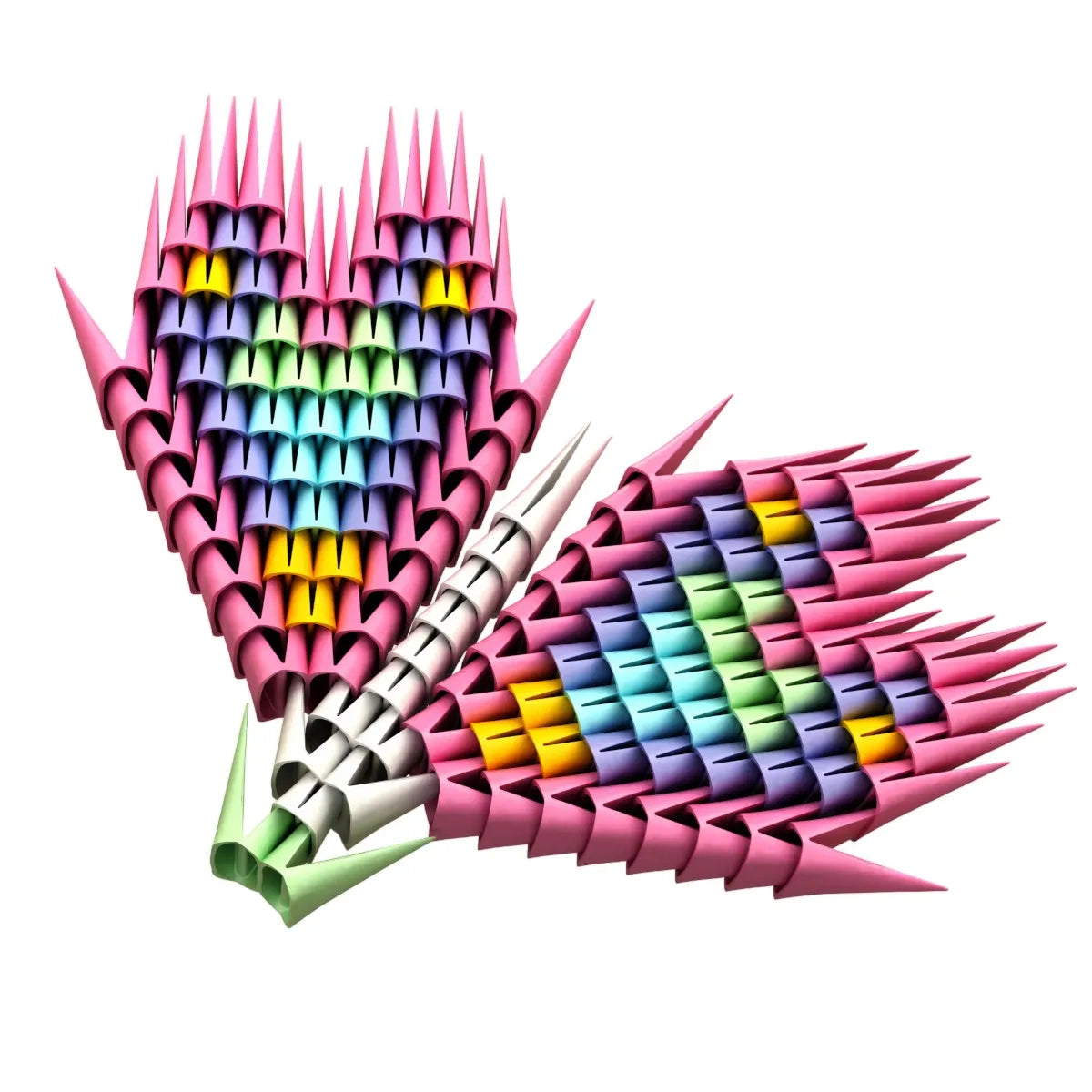 Klocki konstrukcyjne Gami Pink Edu 1500 el., od 5 lat
