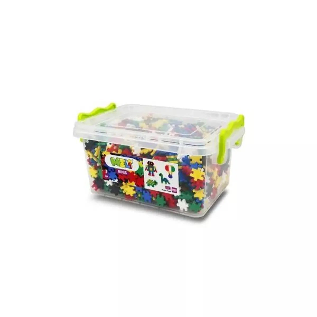 Klocki konstrukcyjne Minis Edu 1400 el. Mozaika, od 3 lat
