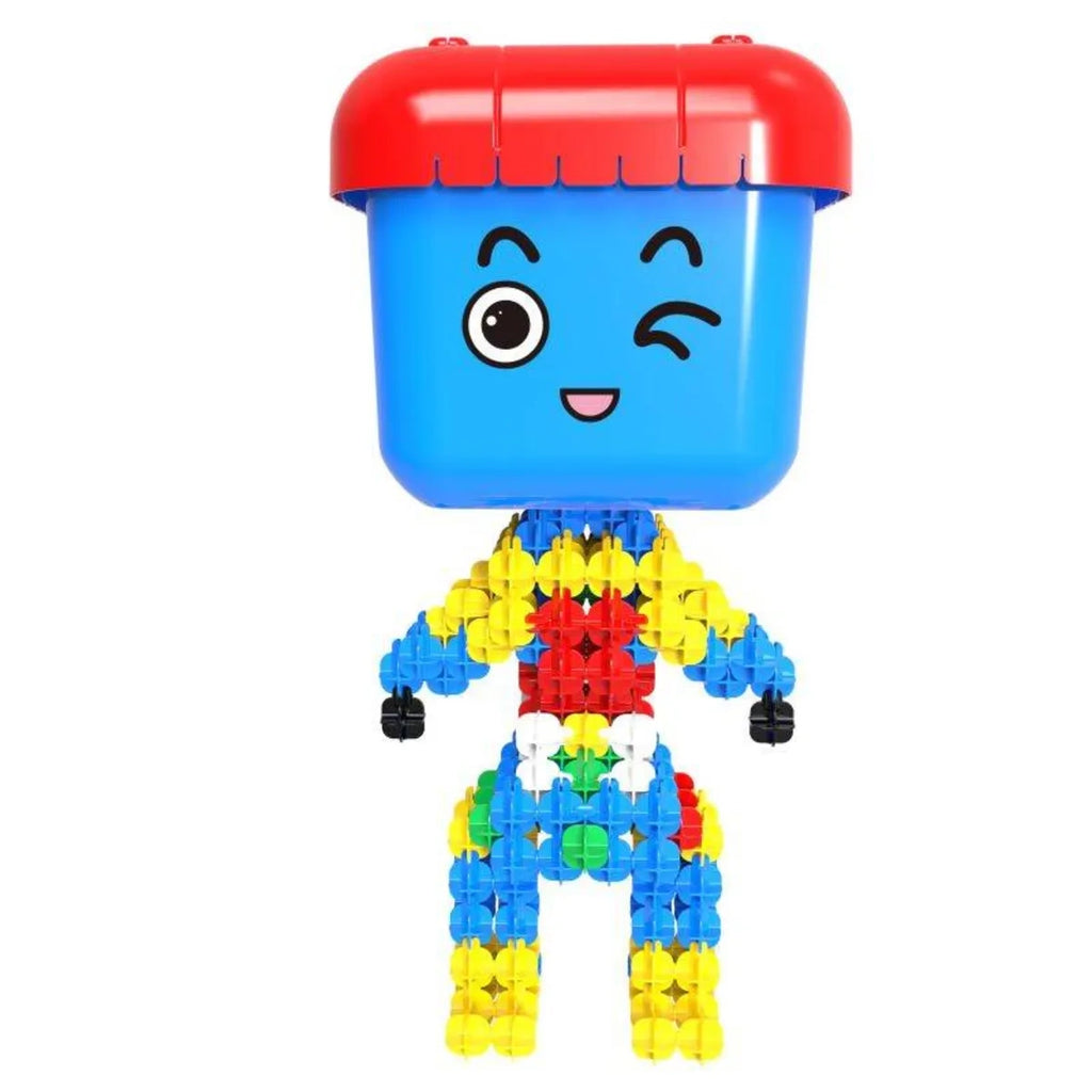 Klocki konstrukcyjne Blue Box 158 el., od 3 lat