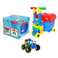 Klocki konstrukcyjne Blue Box 158 el., od 3 lat