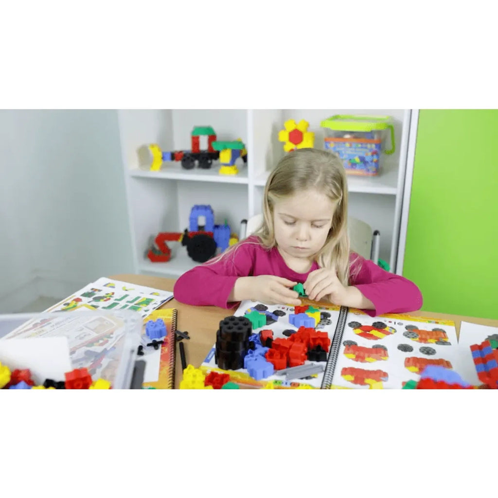 Klocki konstrukcyjne Junior 1000 el., od 4 lat
