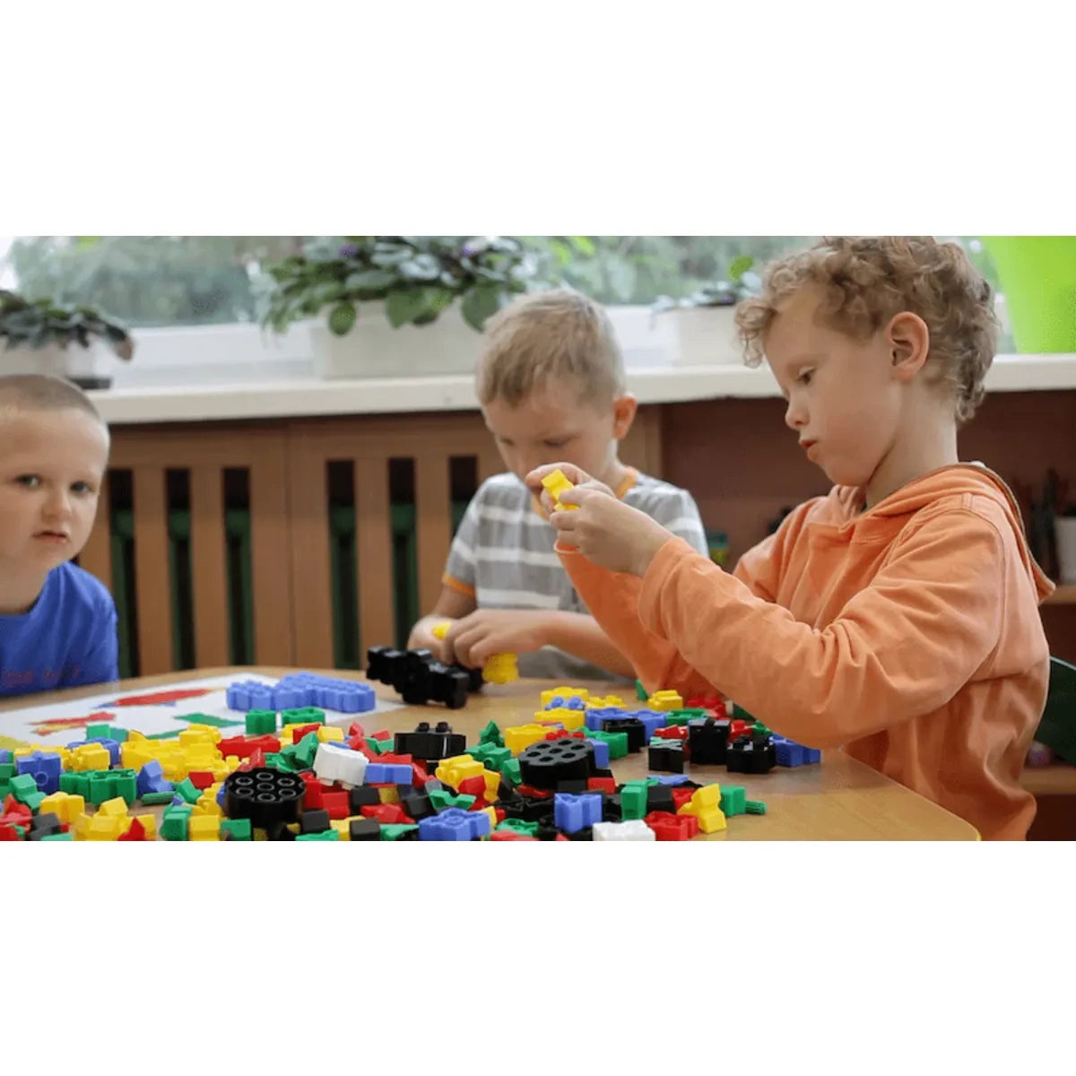 Klocki konstrukcyjne Junior 500 el., od 4 lat