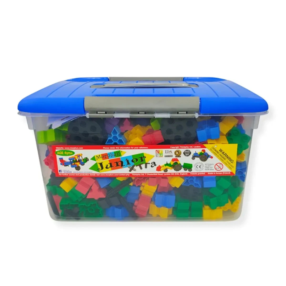 Klocki konstrukcyjne Junior Xtra 600 el., od 4 lat