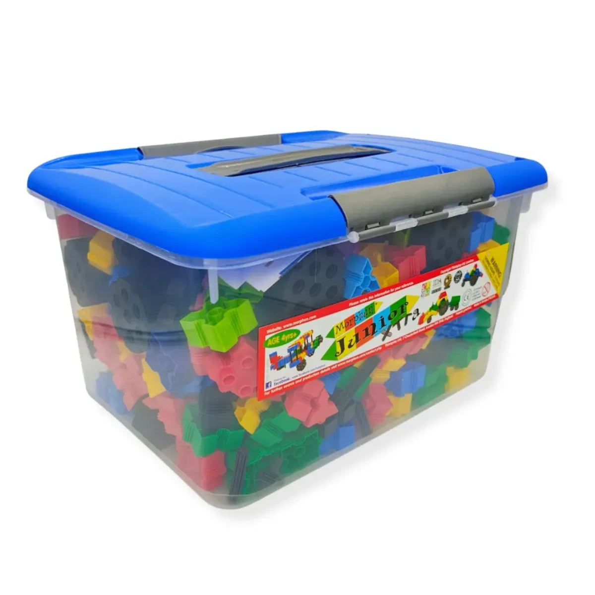 Klocki konstrukcyjne Junior Xtra 600 el., od 4 lat