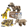 Klocki Nano Clics Wildlife zwierzęta 250 el., od 8 lat
