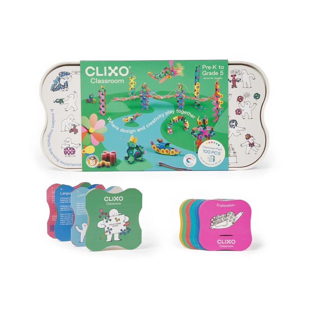 Klocki magnetyczne Classroom pack 100 el., od 4 lat