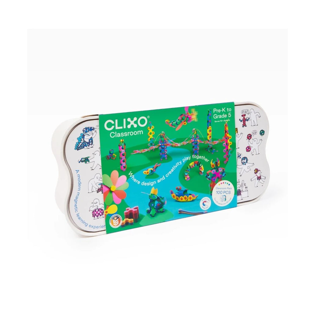 Klocki magnetyczne Classroom pack 100 el., od 4 lat