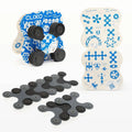 Klocki przestrzenne Designer Pack Czarno-szary 9 el., od 4 lat