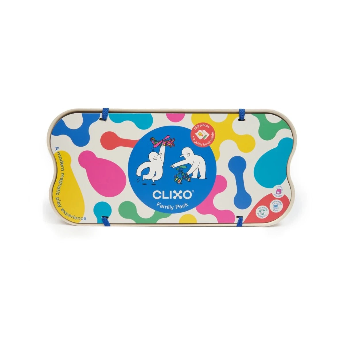 Klocki magnetyczne Family pack 150 el., od 4 lat