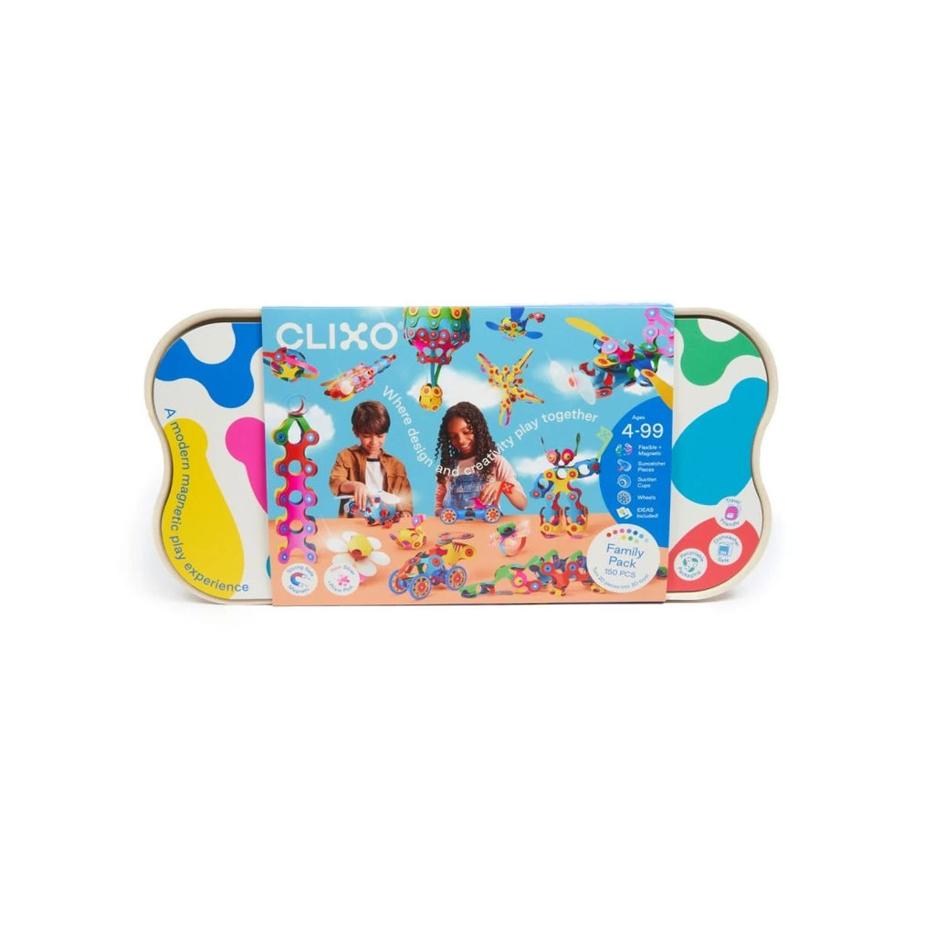 Klocki magnetyczne Family pack 150 el., od 4 lat