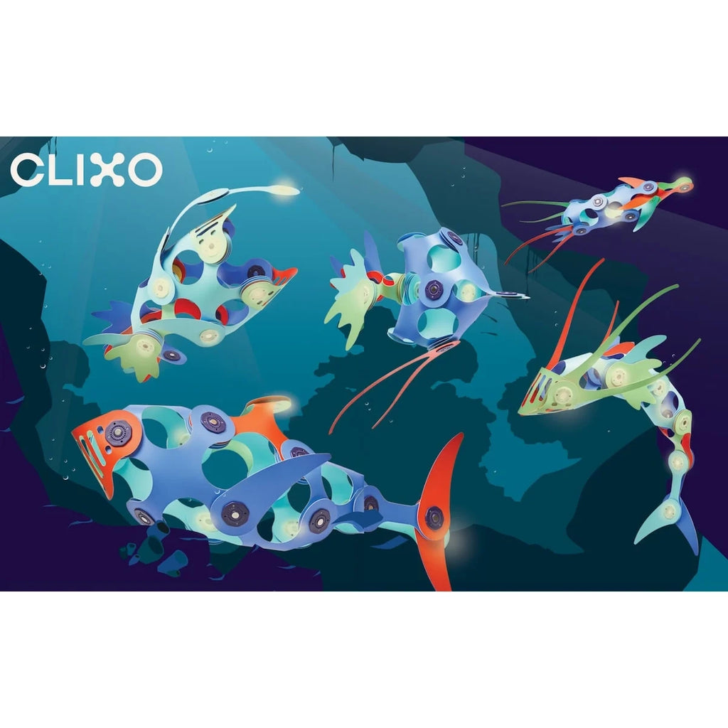 Klocki przestrzenne Ocean Creatures 24 el., od 6 lat