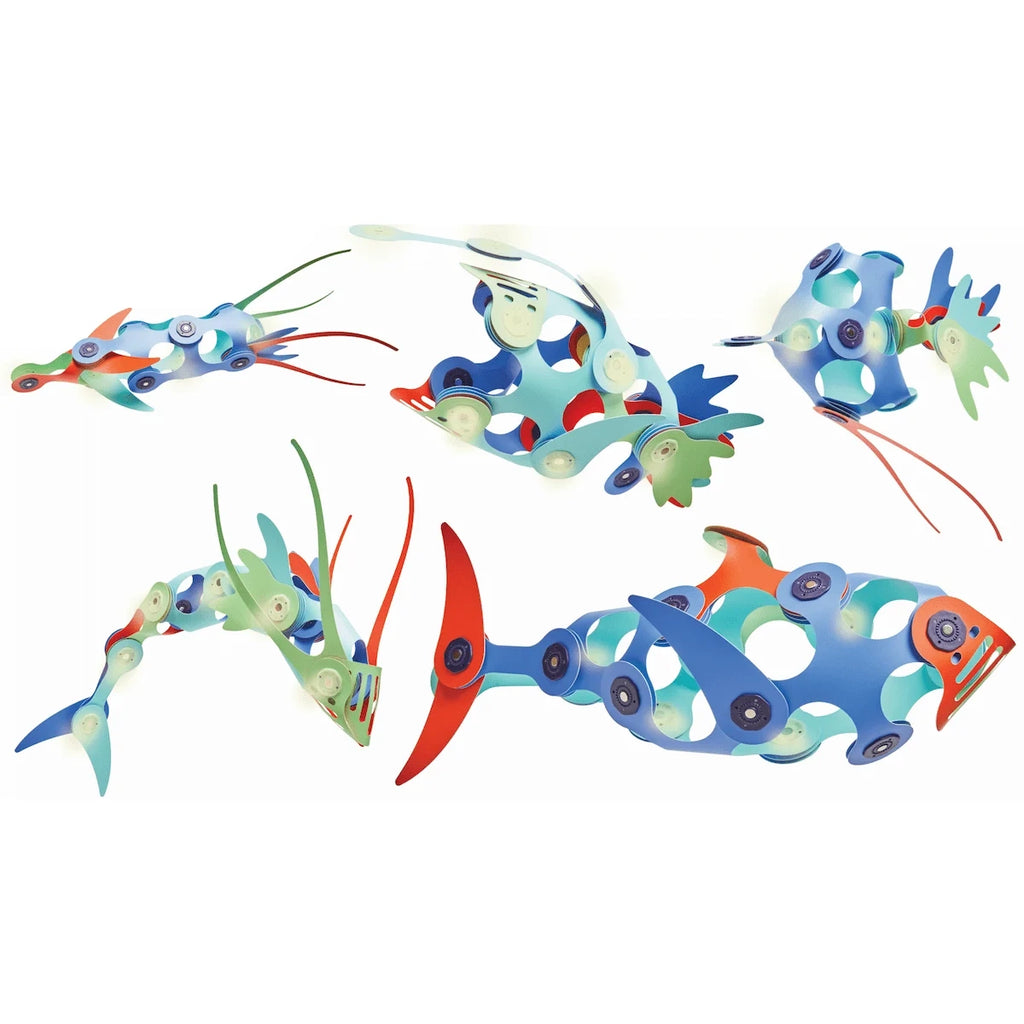 Klocki przestrzenne Ocean Creatures 24 el., od 6 lat
