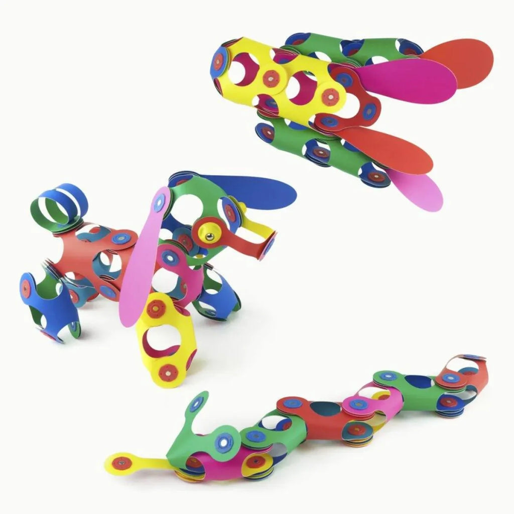 Klocki magnetyczne Rainbow Pack 42 el., od 4 lat