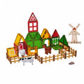 Klocki magnetyczne Magnetic Tiles Farma 46 el., od 3 lat